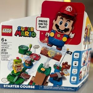 Never opened! LEGO Super Mario Adventures Starter course toy